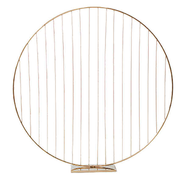 Golden Bars Backdrop Stand