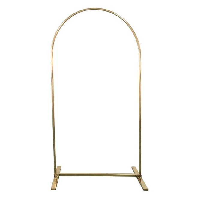 Gold arch frame set in a luxe gold plated finish