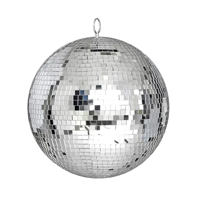 Glass Disco Mirror Ball for hire