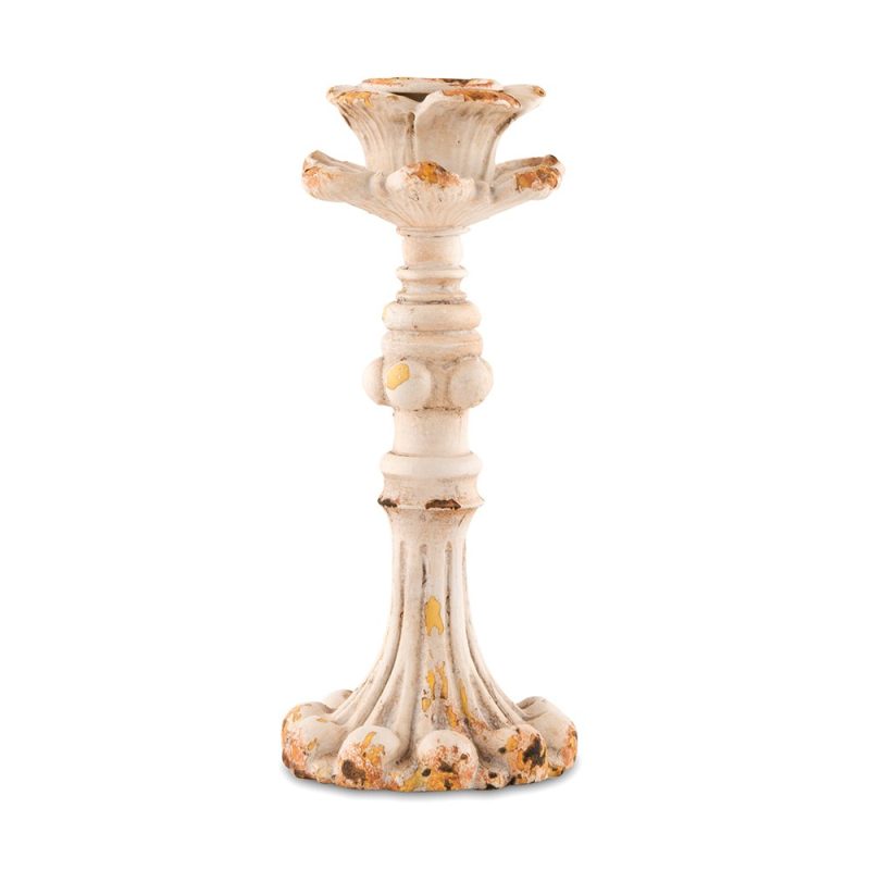 Vintage and antique inspired tapered candle holder