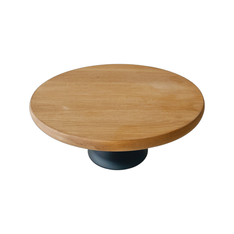 Large wooden cake stand available to hire for events in Brisbane to display cakes and desserts
